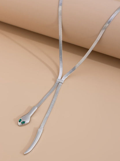 Silver-Plated Minimal Necklace