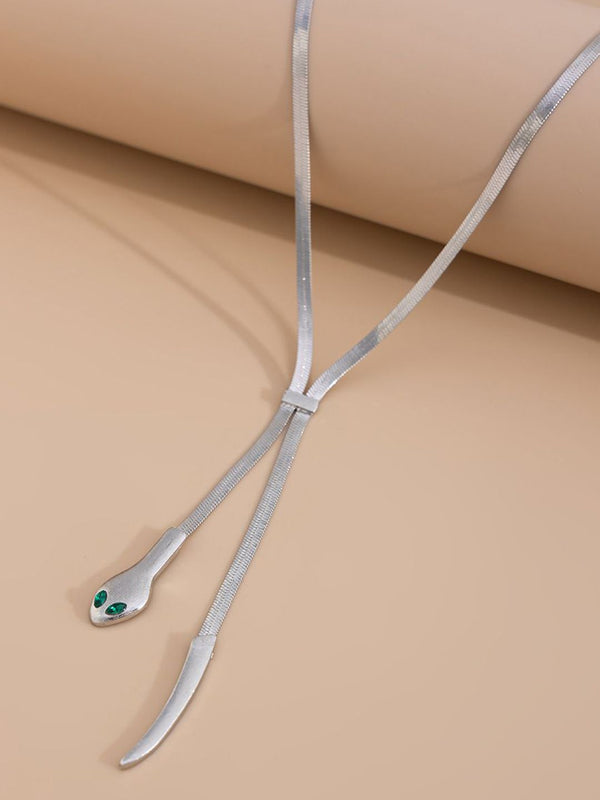 Silver-Plated Minimal Necklace