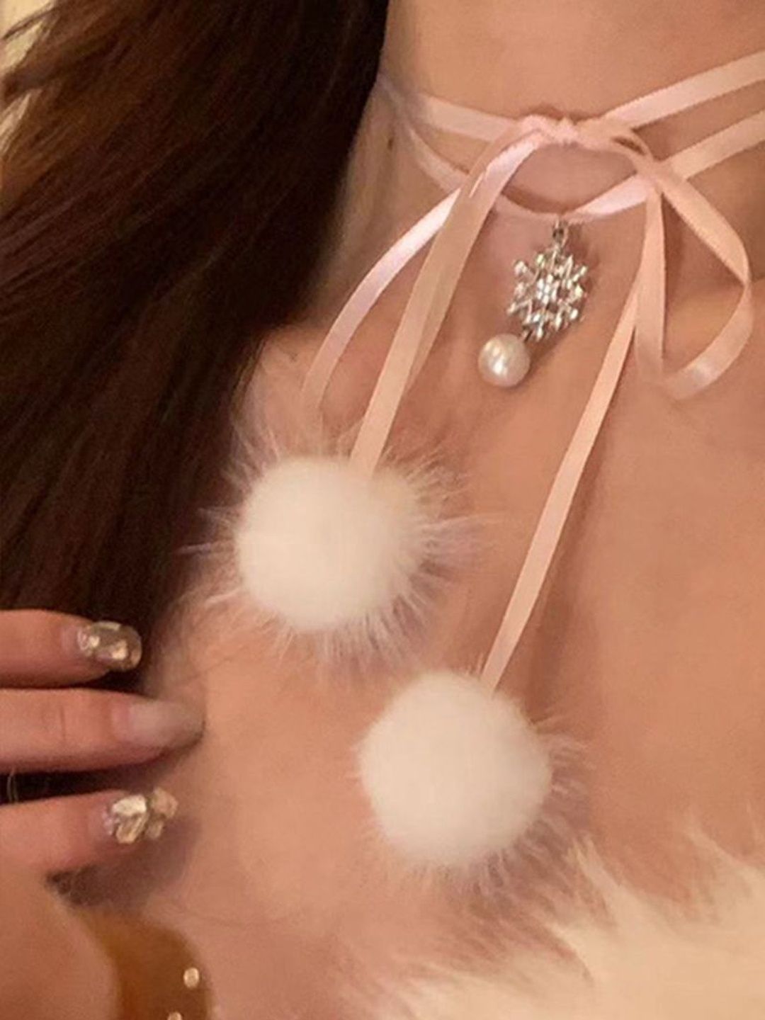 Hand Painted Necklace