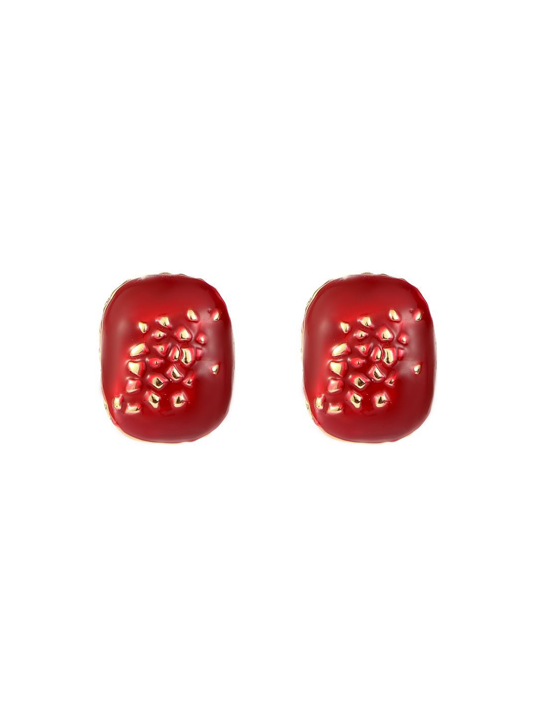 SALTY Valentines Day Scarlet Grace Contemporary Studs Earrings