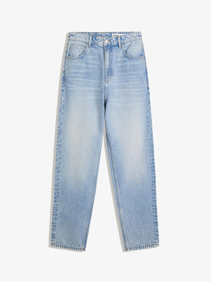 Men Tapered loose fit jeans