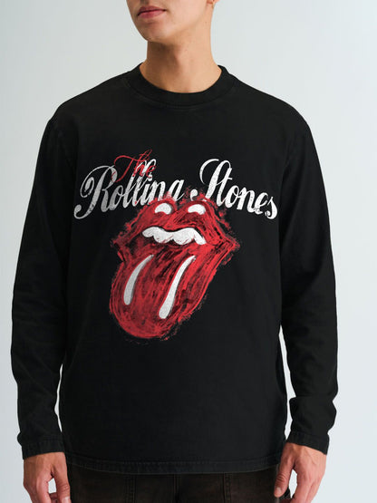 Men Printed Extended Sleeves T-shirt