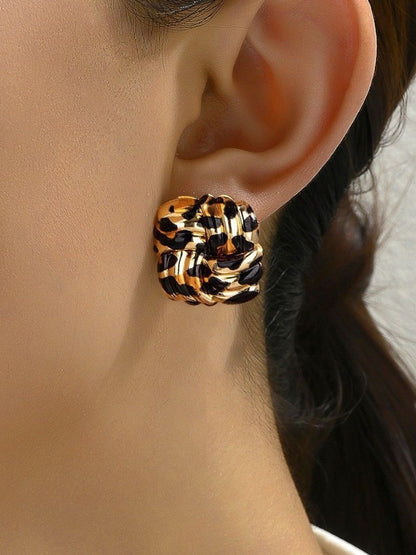 Square Studs Earrings