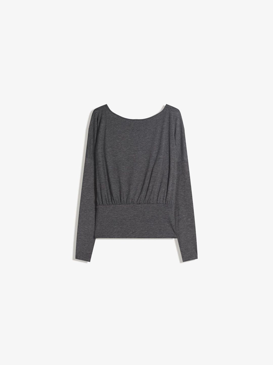 Striped long sleeve T-shirt with sash