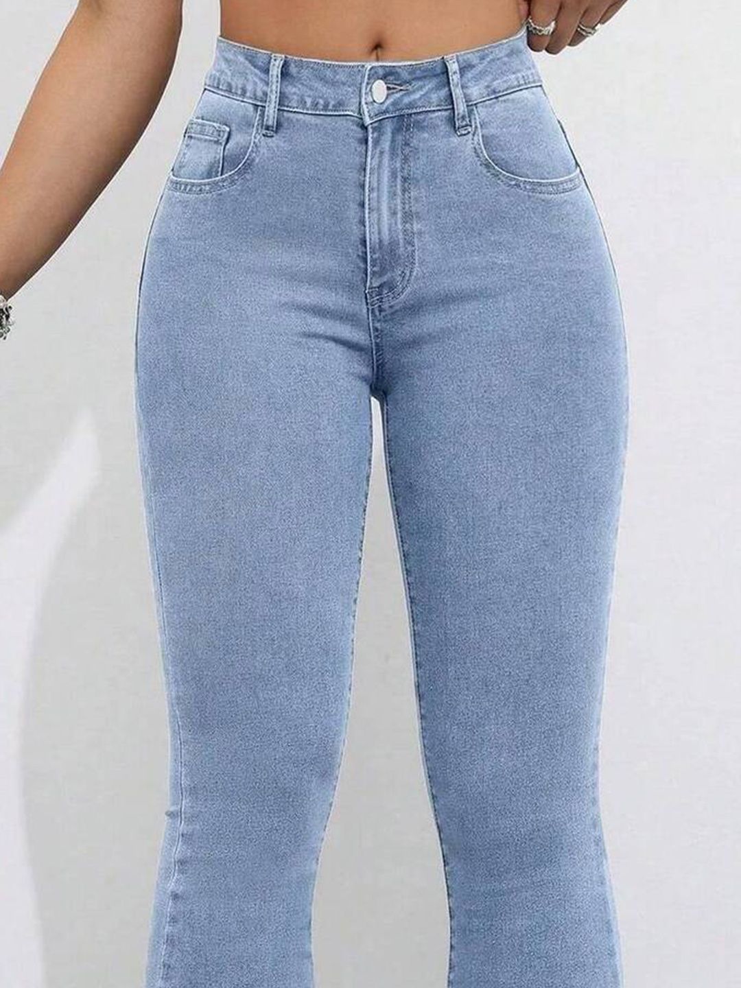 Women Slim Fit High-Rise Stretchable Jeans