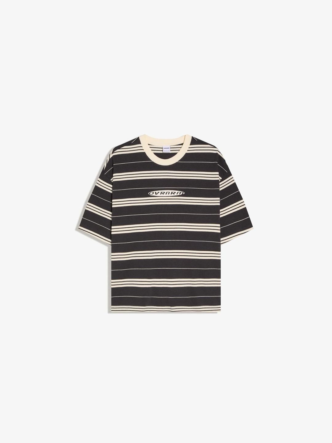 Short sleeve boxy print T-shirt