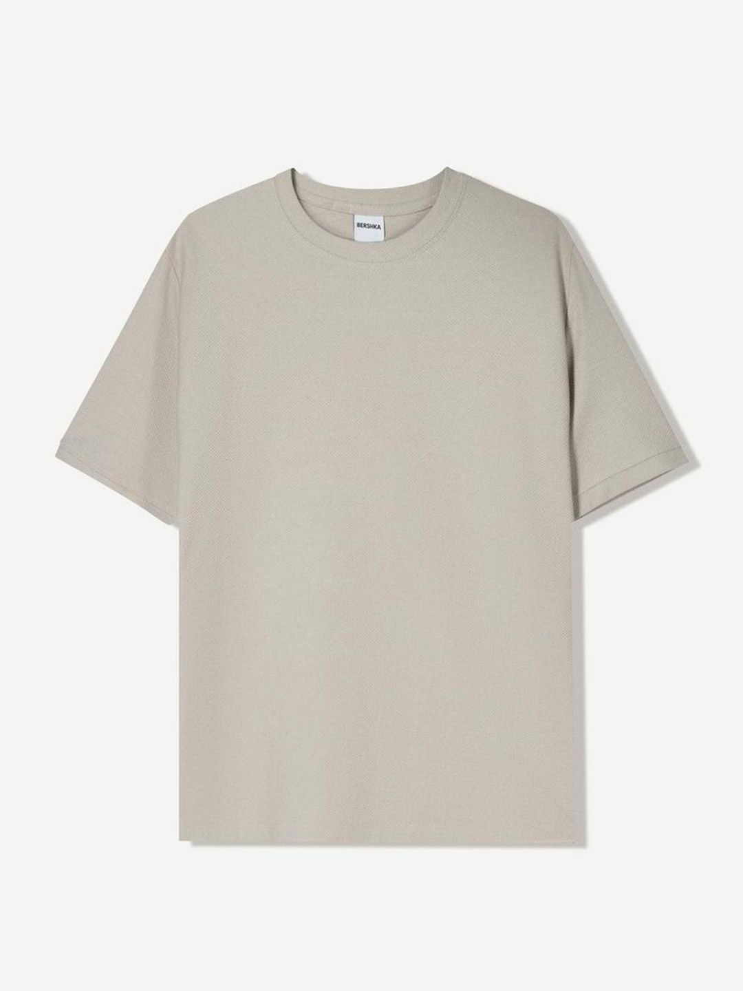 Textured short sleeve T-shirt