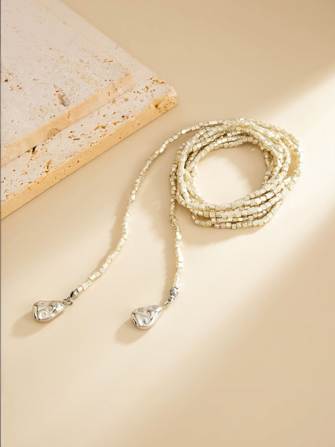 Silver-Plated Handcrafted Necklace