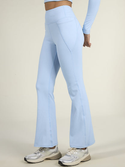 Ice Blue Petite Sculpt Bootcut Leggings