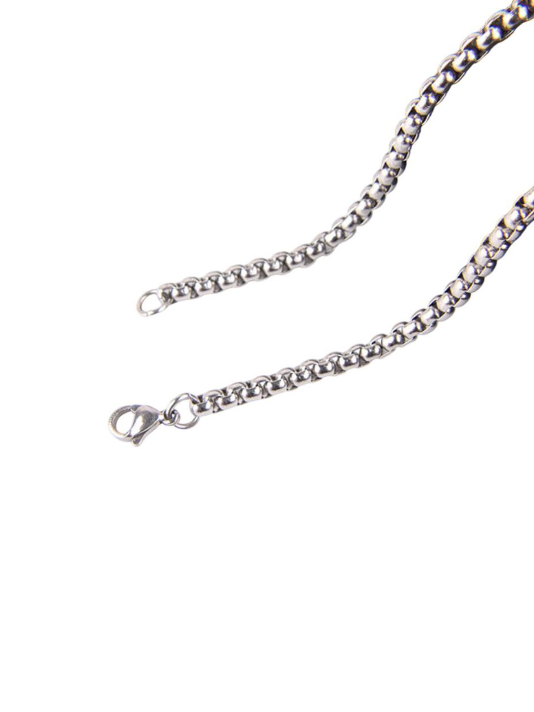 SALTY Pack of 2 Men Spaceman Stainless Steel Chain