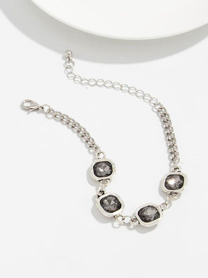 Women Silver-Plated Link Bracelet