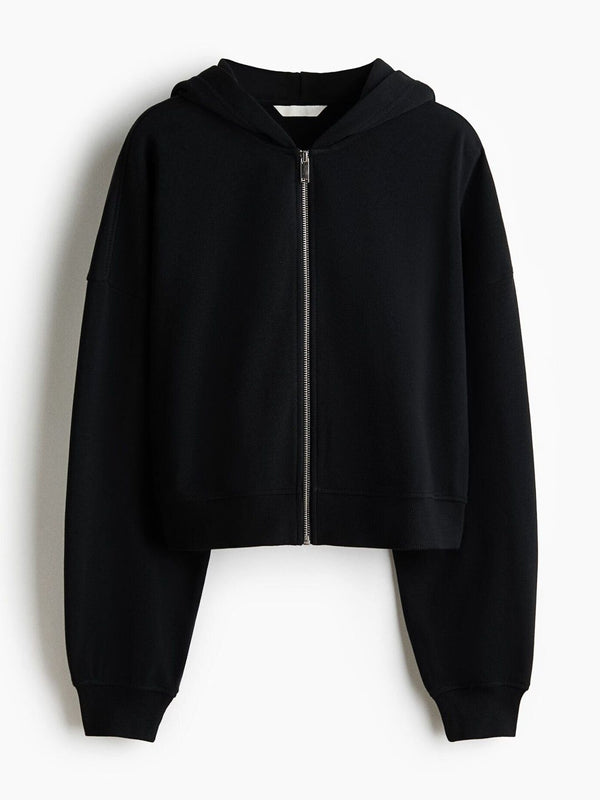 Short Zip-Through Hoodie