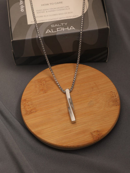 SALTY Collier Stainless Steel Neck Chain for Men & Boys