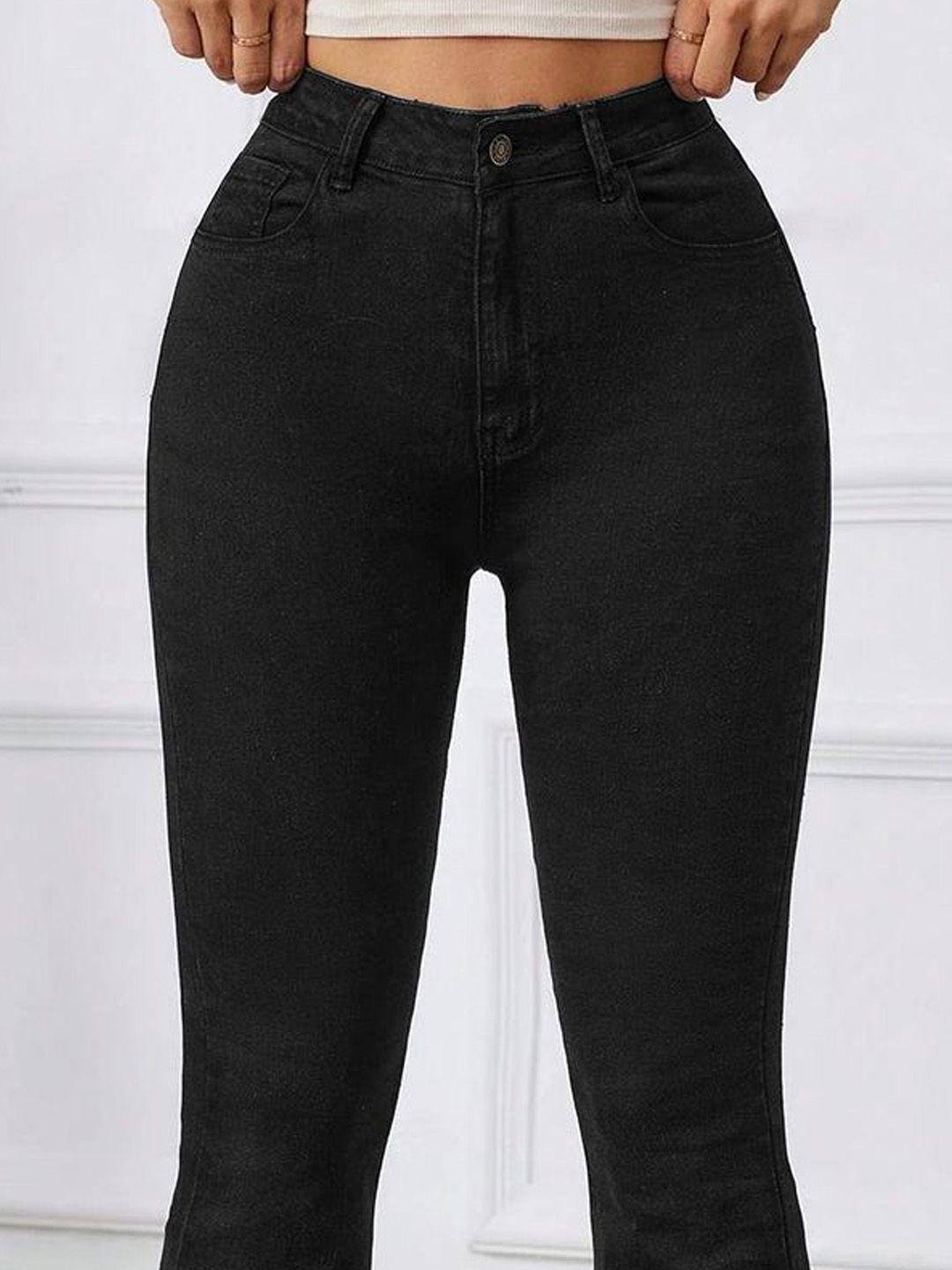 Women Bootilicious Bootcut High-Rise Stretchable Cotton Jeans