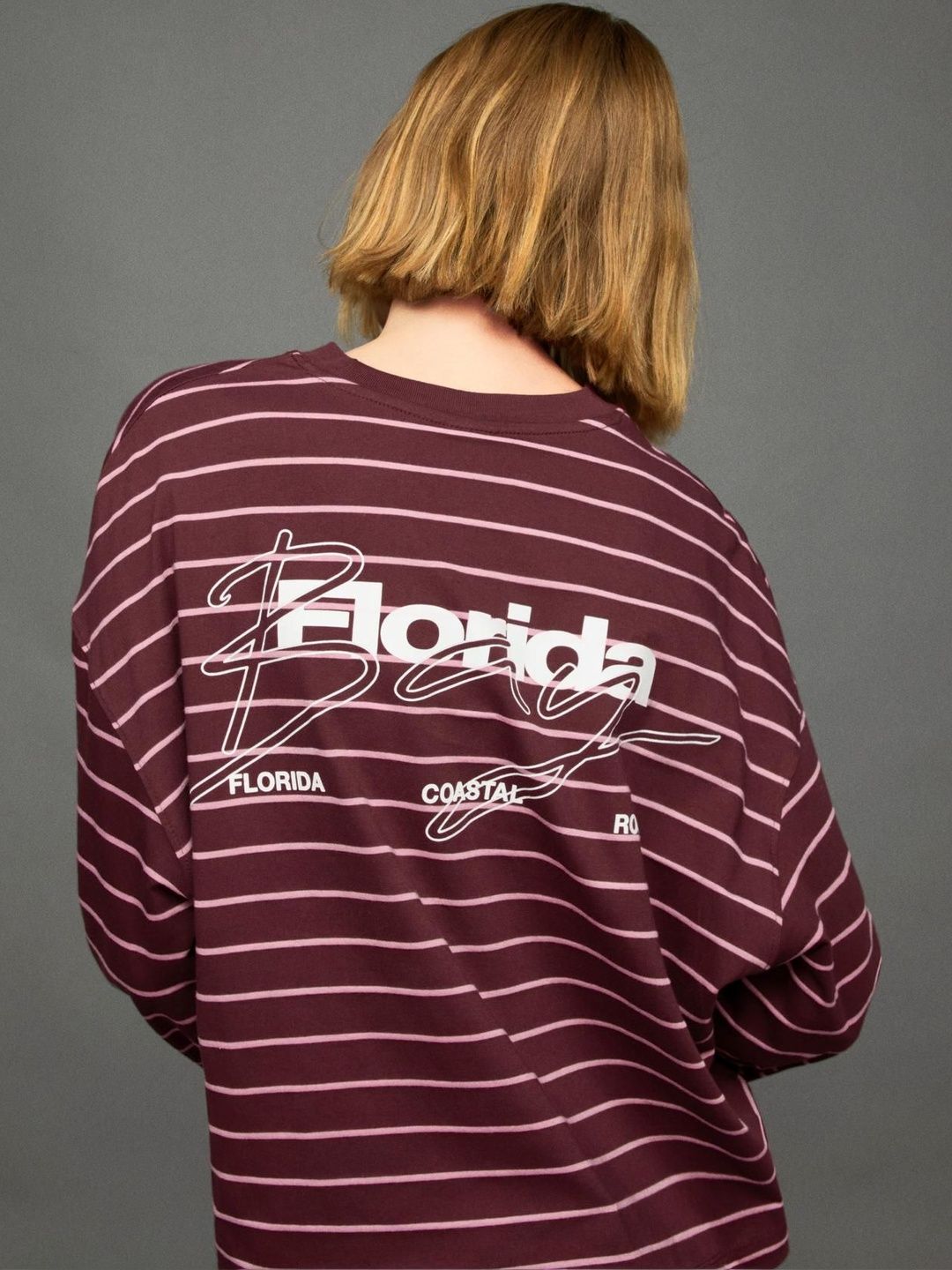 Oversized Fit long sleeve Printed T-shirt