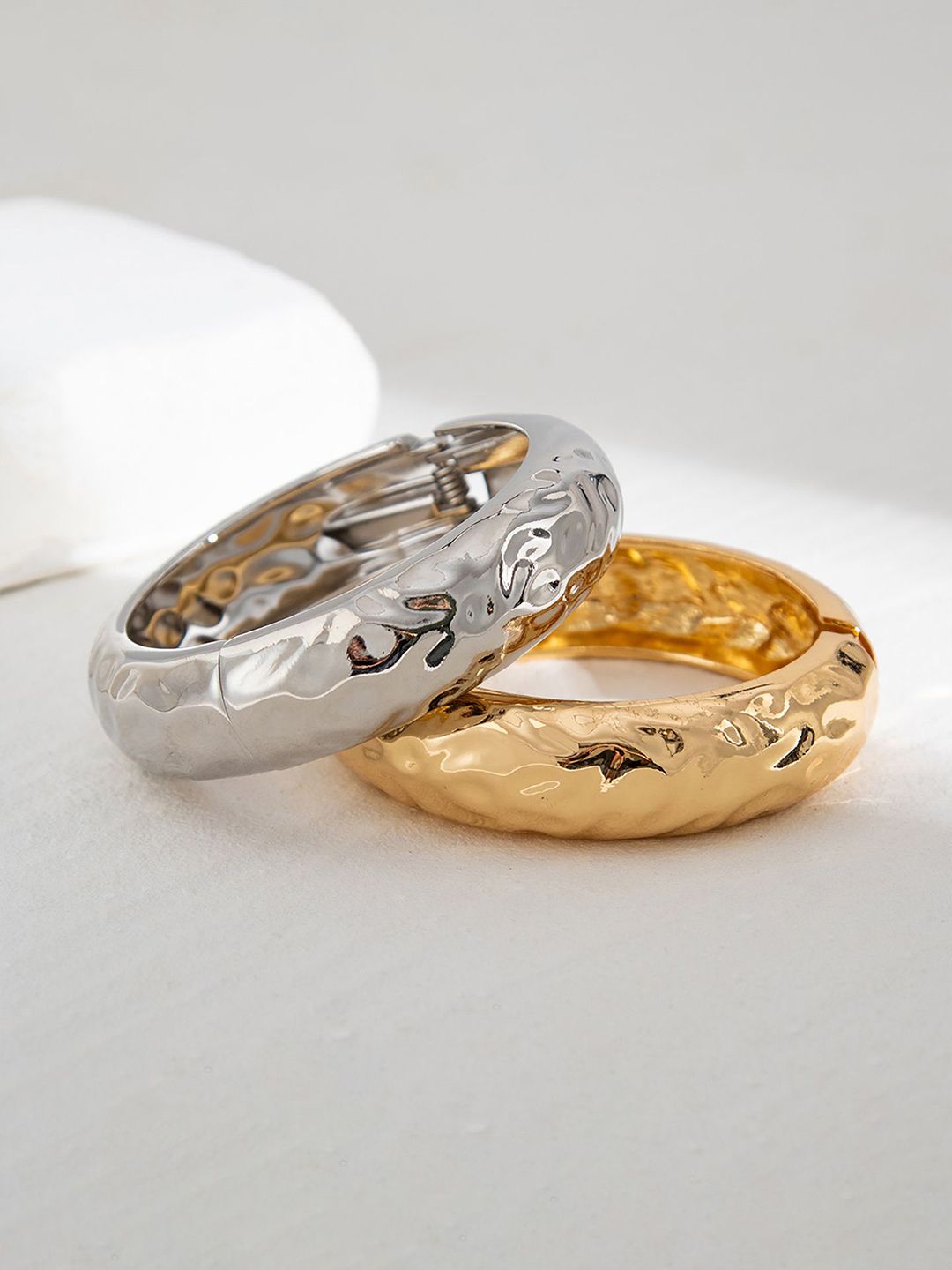 Women Gold-Plated Kada Bracelet