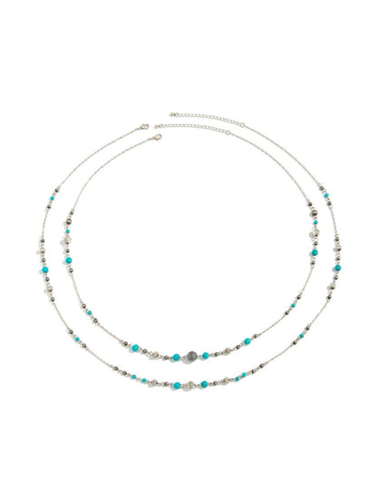 Silver-Plated Antique Necklace