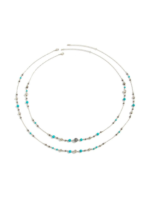 Silver-Plated Antique Necklace