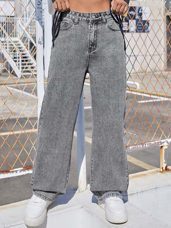 Women Regular Fit High-Rise Cotton Non-Strechable Jeans