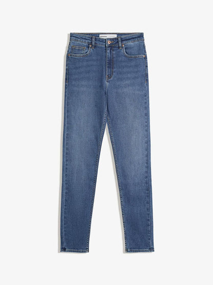 Women Super high-waist soft skinny jeans