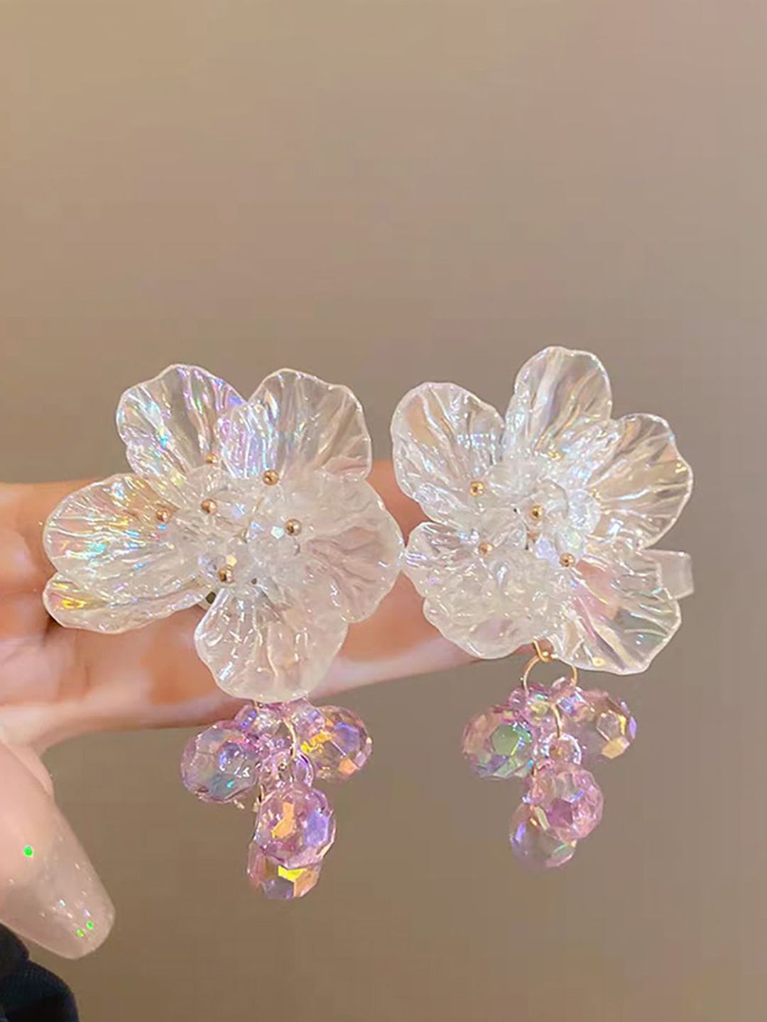 Floral Drop Earrings