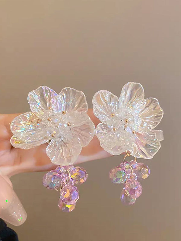 Floral Drop Earrings