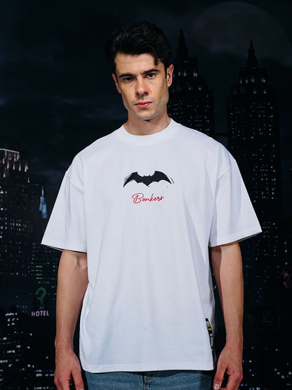 Men Batman Printed Pockets T-shirt