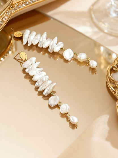 Geometric Drop Earrings