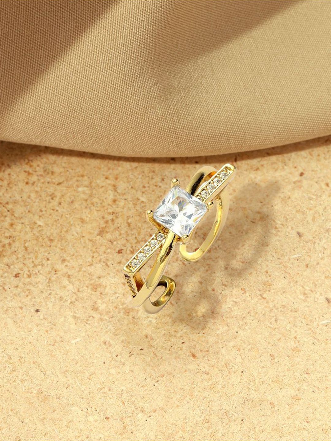 SALTY Pack of 2 Women Forever Radiance Gold Ring