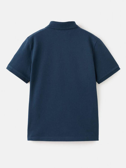 Kids Boys Pack Of 4 Polo Collar Pure Cotton T-shirt
