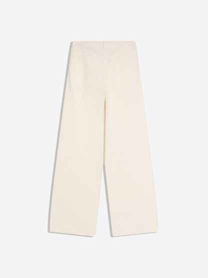 Women Wide Leg Mid-Rise Jeans