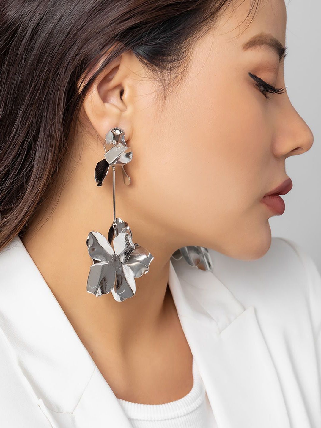 Floral Drop Earrings
