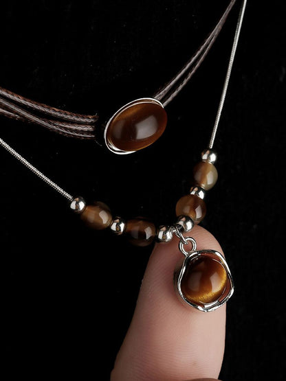Women Enamelled Minimal Artificial Beads Chain