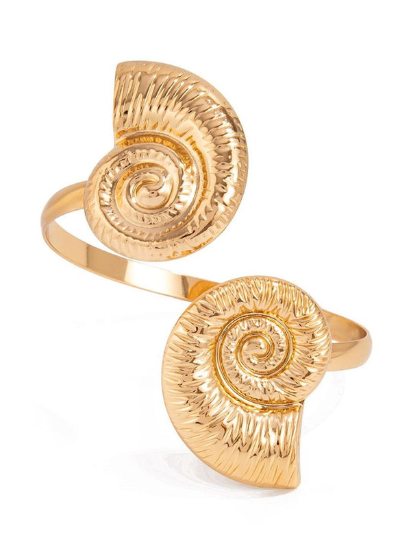 Women Gold-Plated Cuff Bracelet