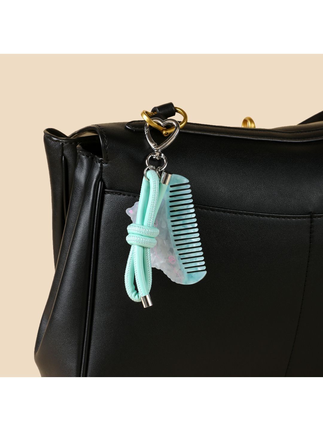 SALTY Mini Cat Comb Bag Charm