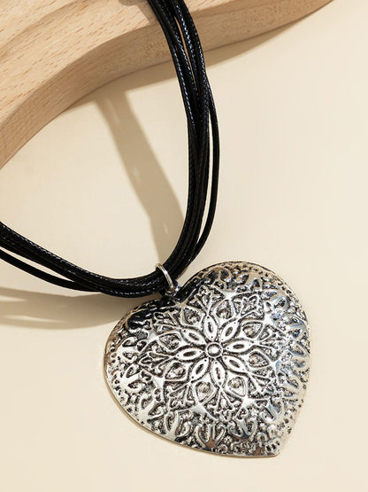 Silver-Plated Layered Chain