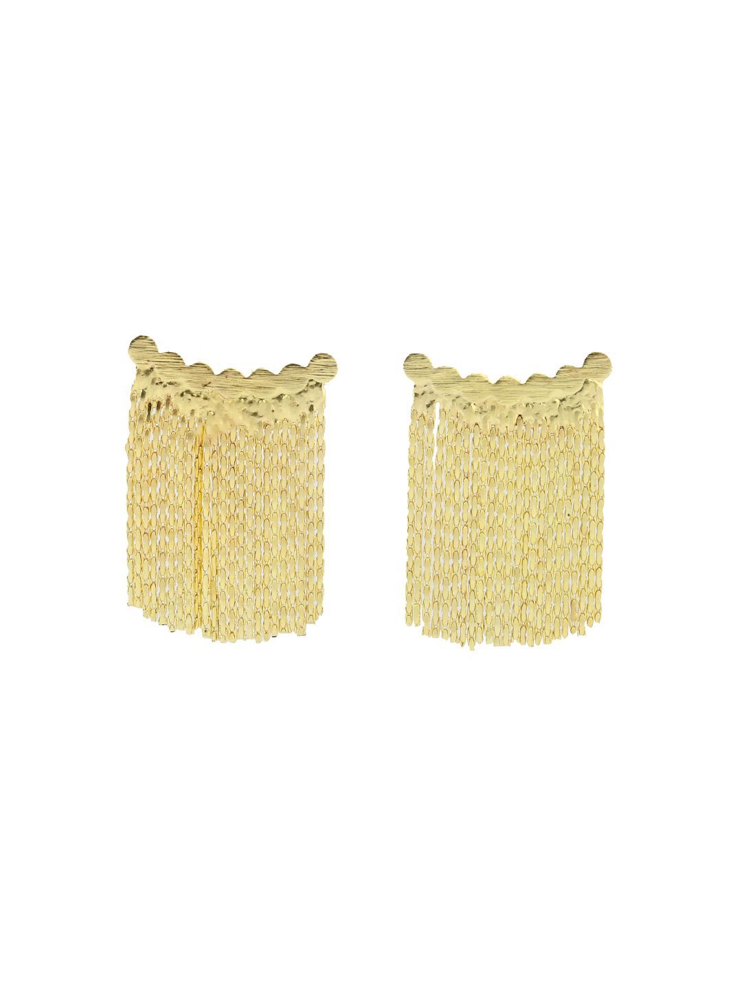 SALTY Contemporary Tasselled Drop Earrings