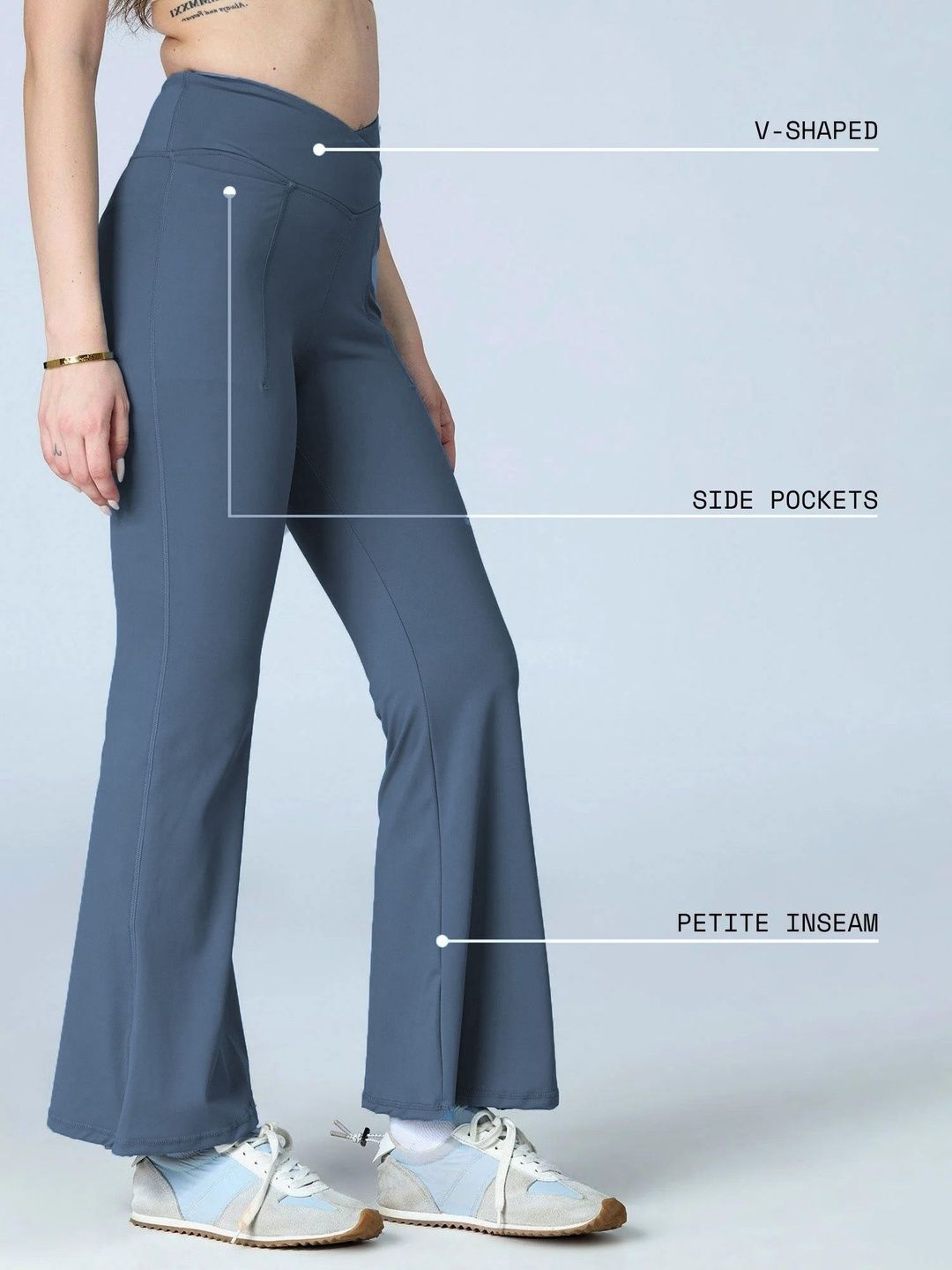 Petite Hourglass Flare Legging