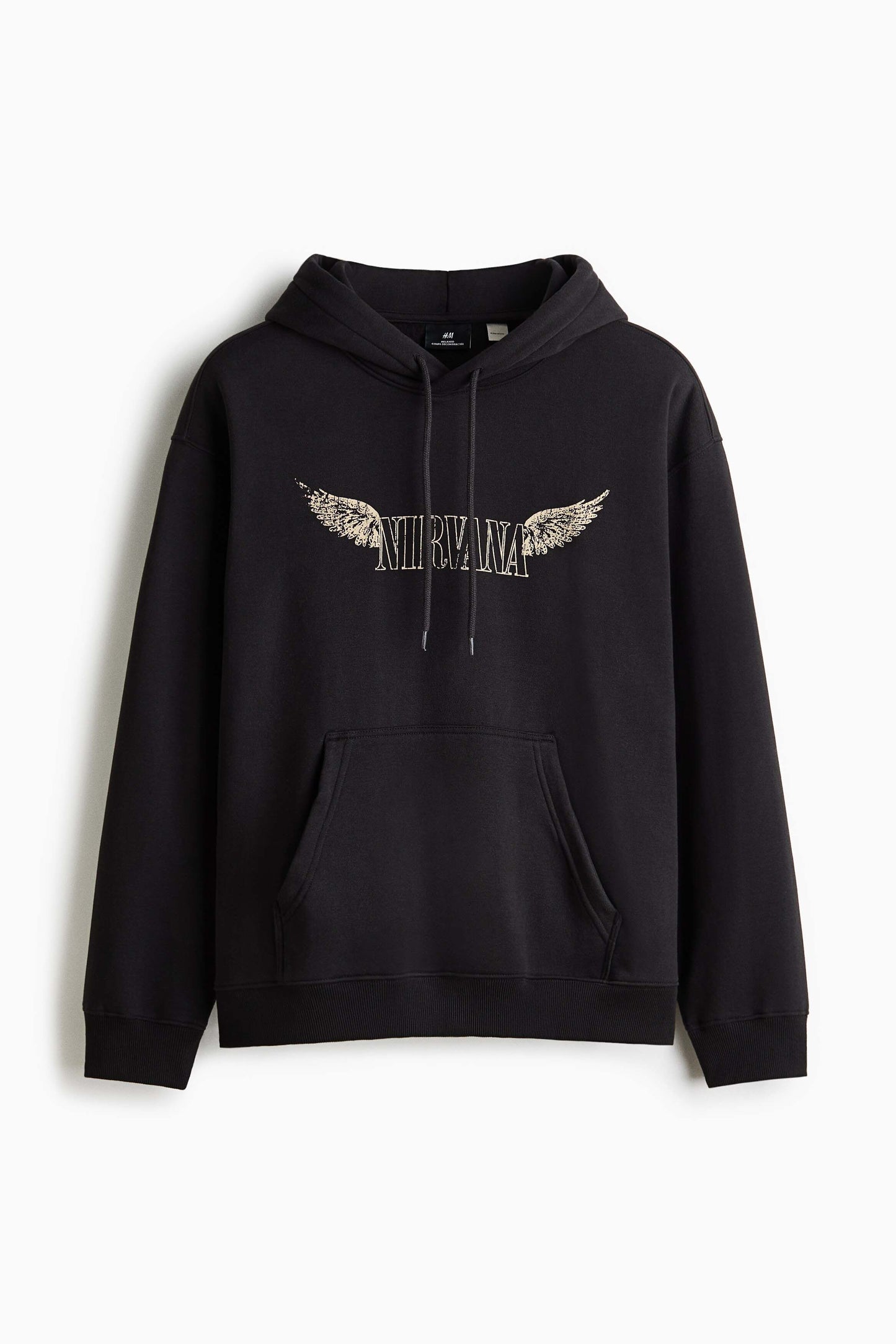 Loose Fit Printed Hoodie