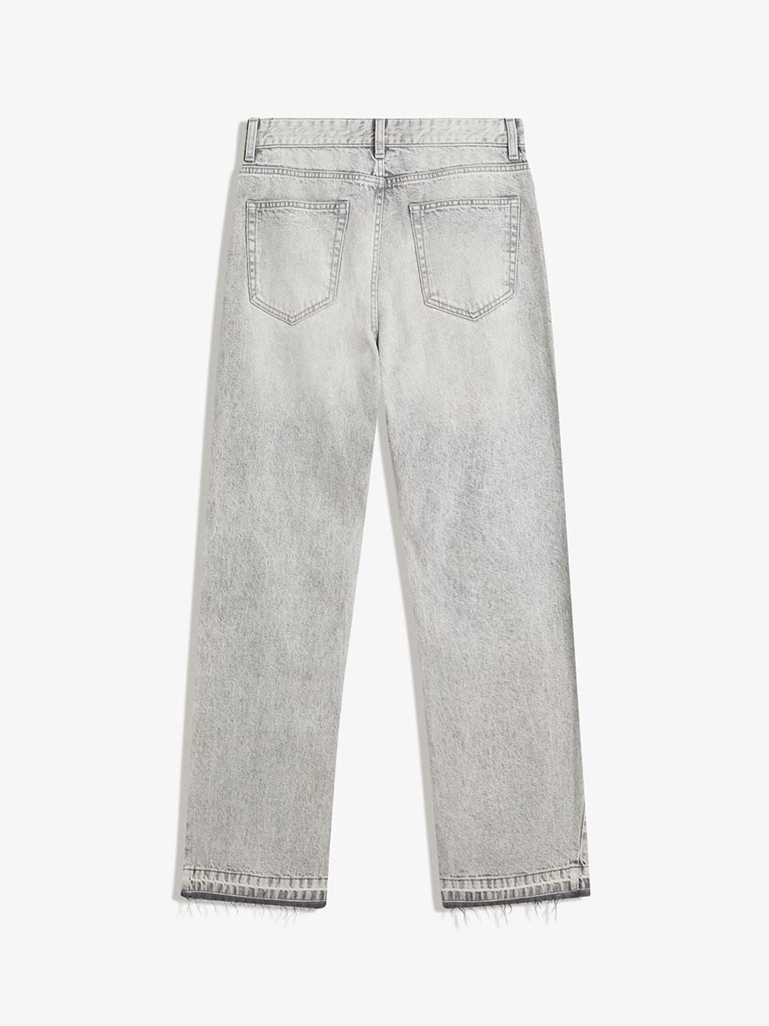 Straight-fit flared jeans