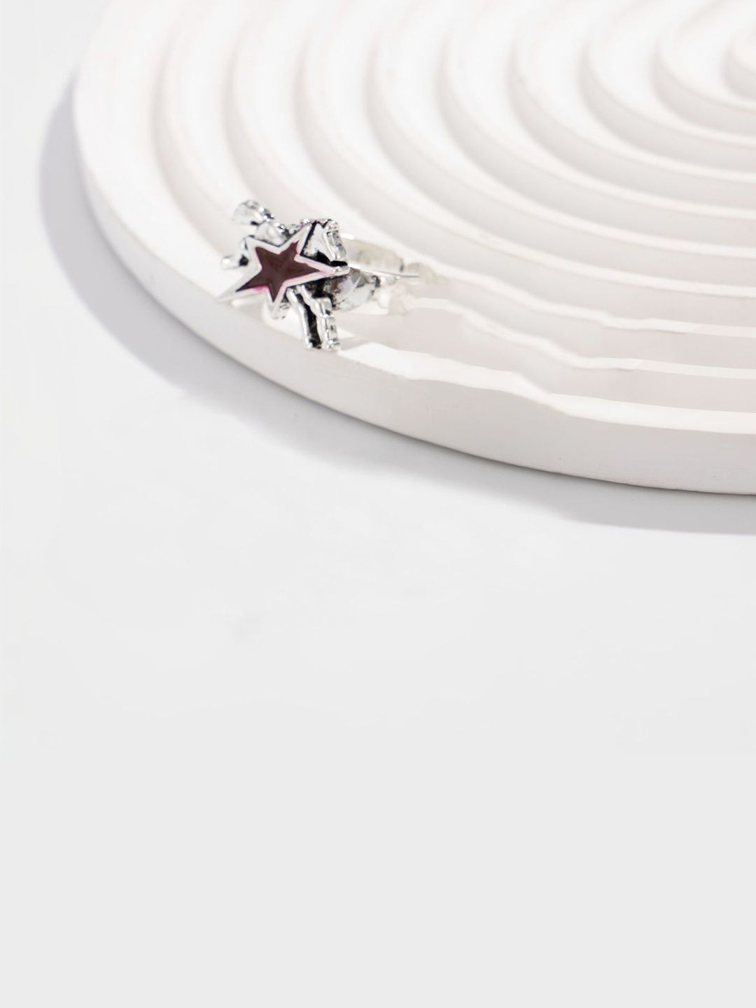 Silver-Plated Finger Ring