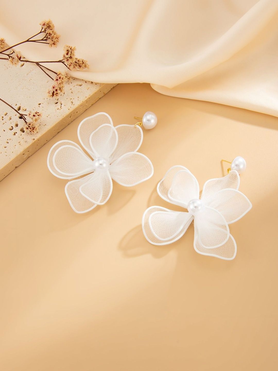 Floral Drop Earrings