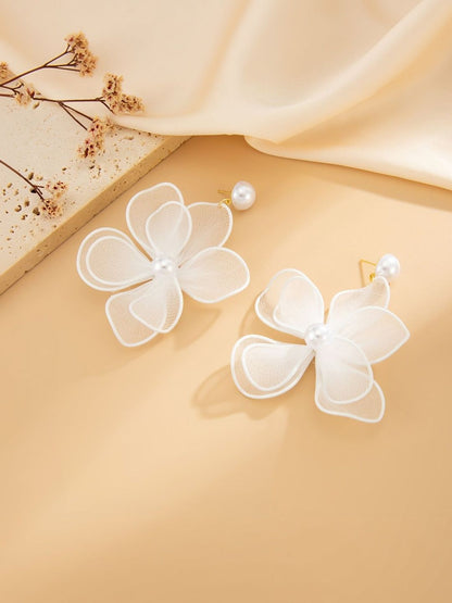 Floral Drop Earrings