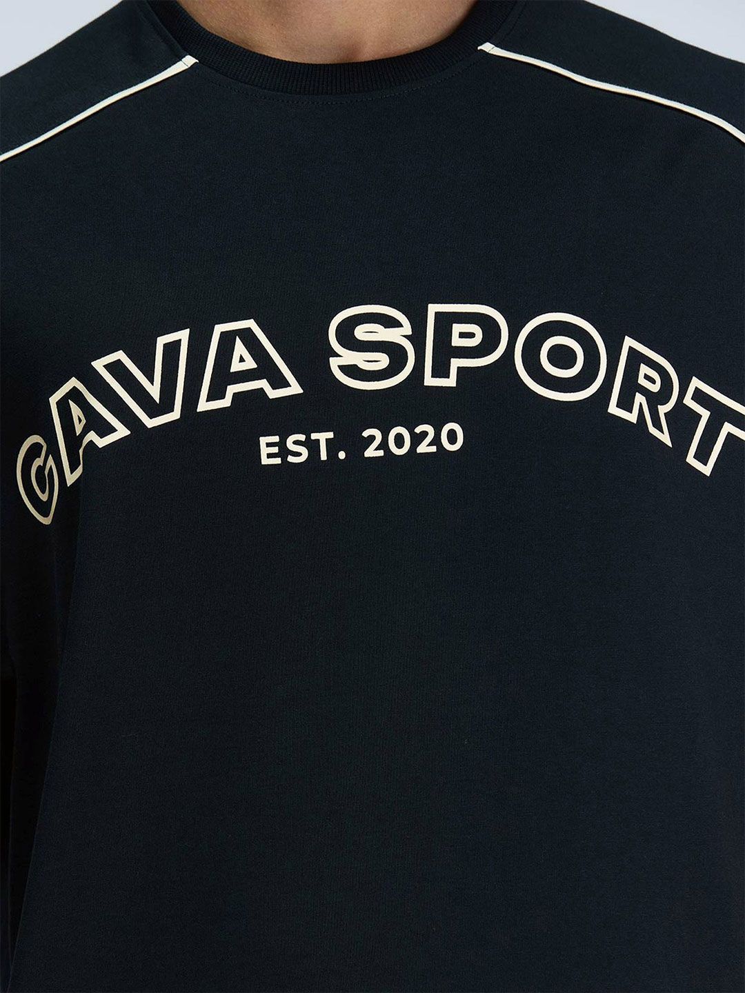 Black Oversized Jersey