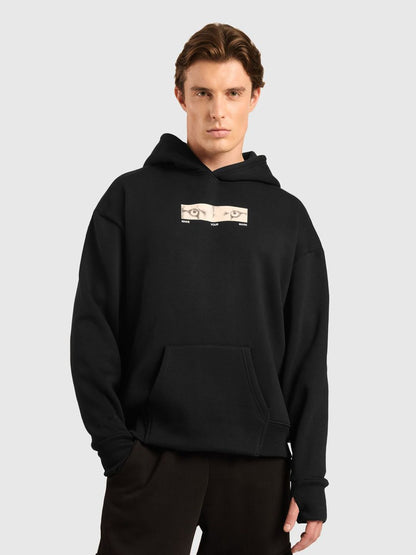 Men Cloud Ease Hooded Oversized Pullover Sweatshirt