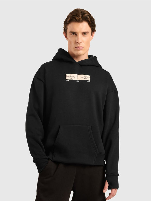 Men Cloud Ease Hooded Oversized Pullover Sweatshirt