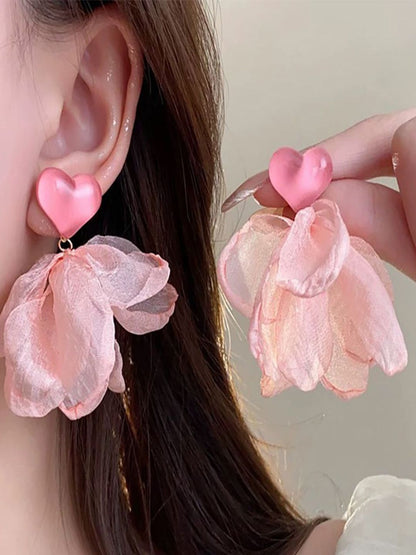 Floral Drop Earrings