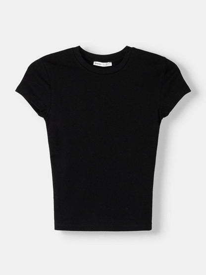 Short sleeve crew neck T-shirt