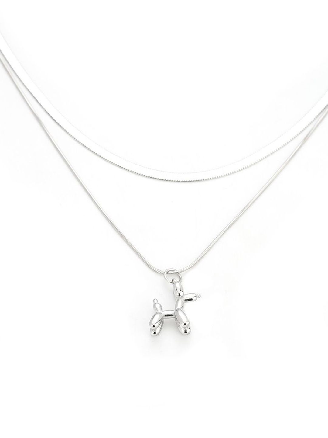 Stainless Steel Silver-Plated Chain