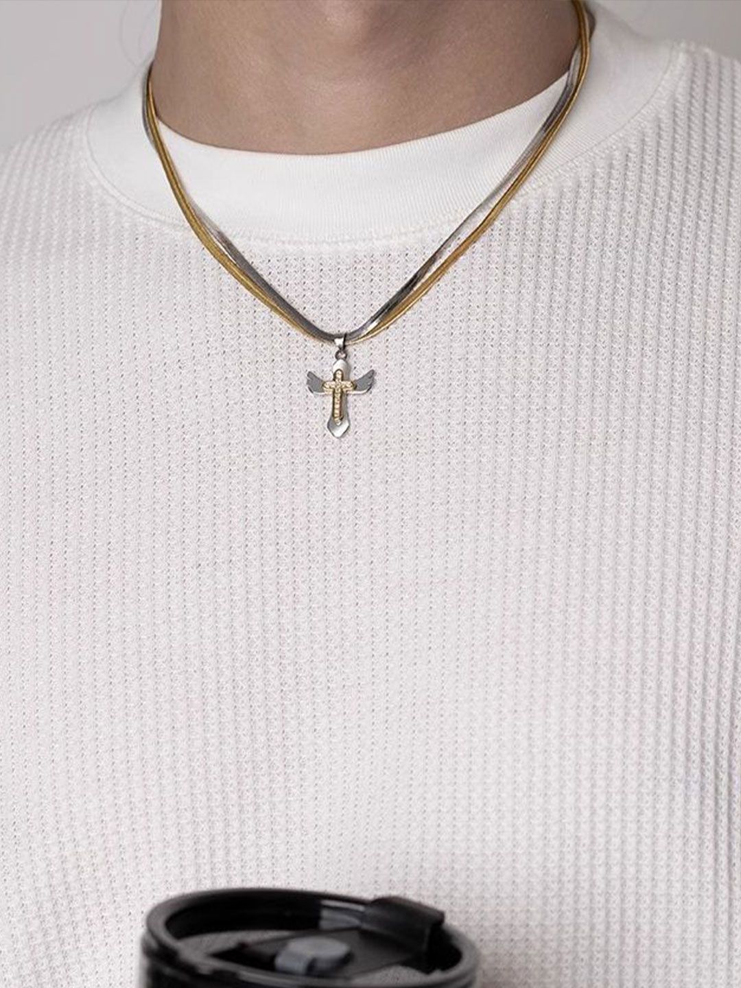 Women Western Silver-Plated Chain